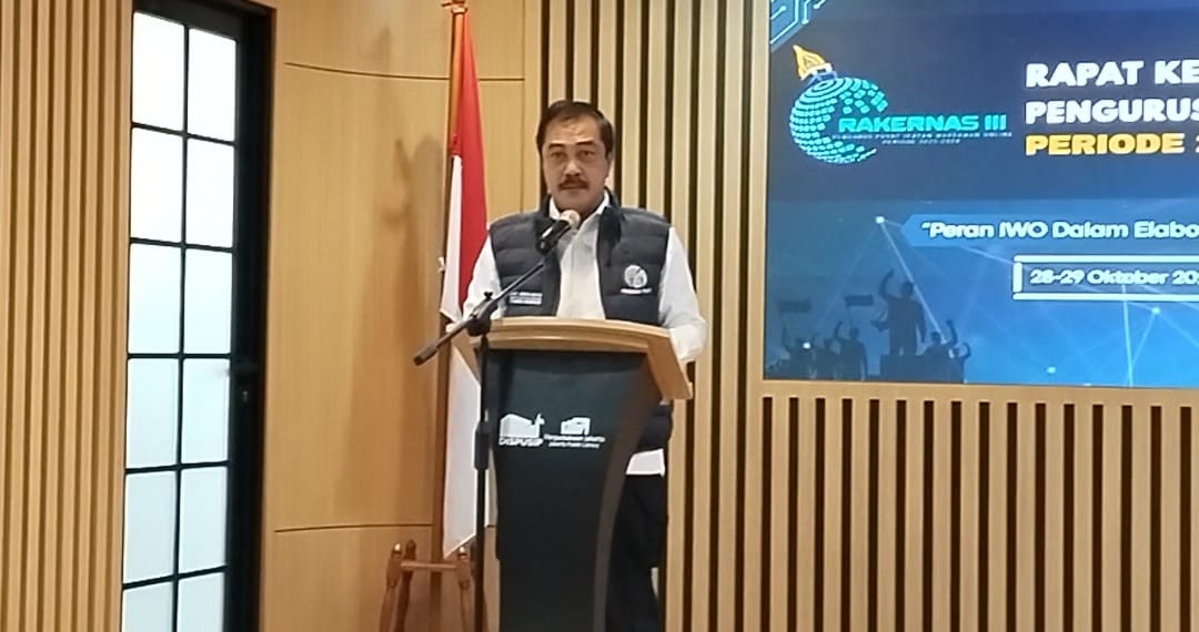 Rakernas IWO Resmi Ditutup Menteri Imipas Agus Andrianto, Targetkan Jadi Konstituen Dewan Pers