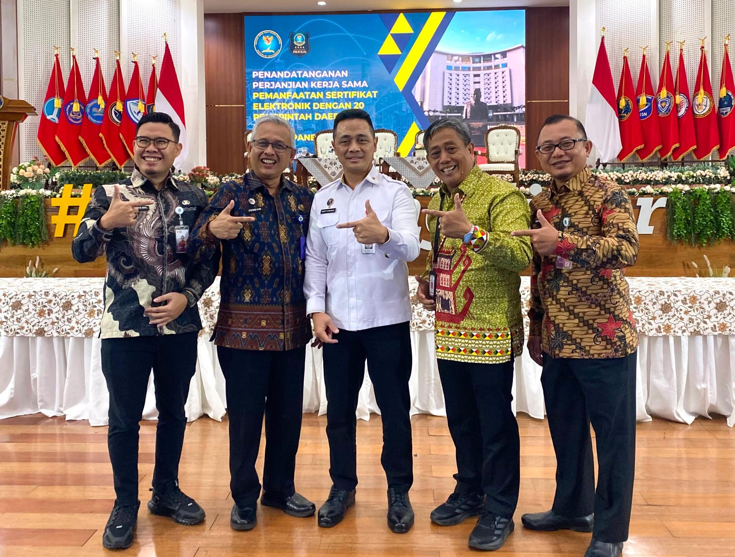 Perpanjang Kerja Sama dengan BSSN, Tanggamus Catat Pemanfaatan TTE Tertinggi