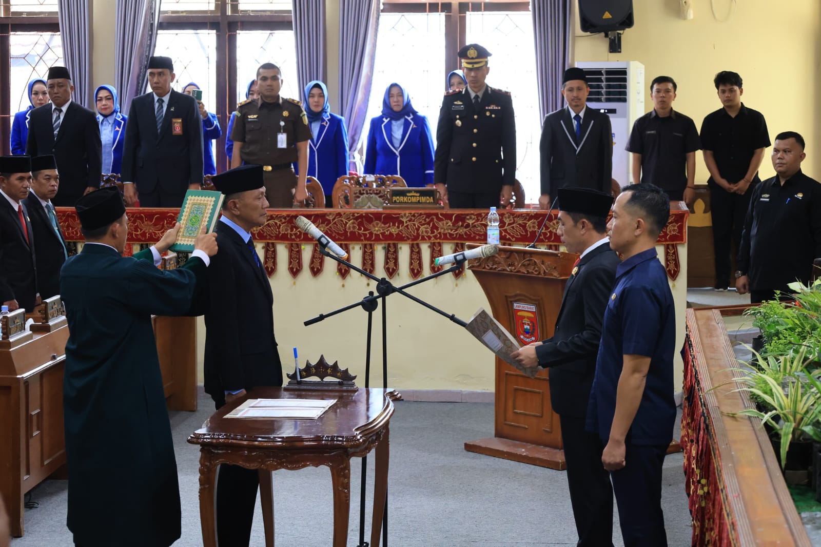 Edy Gunawan Dilantik Jadi Anggota DPRD Lambar Gantikan Heri Gunawan