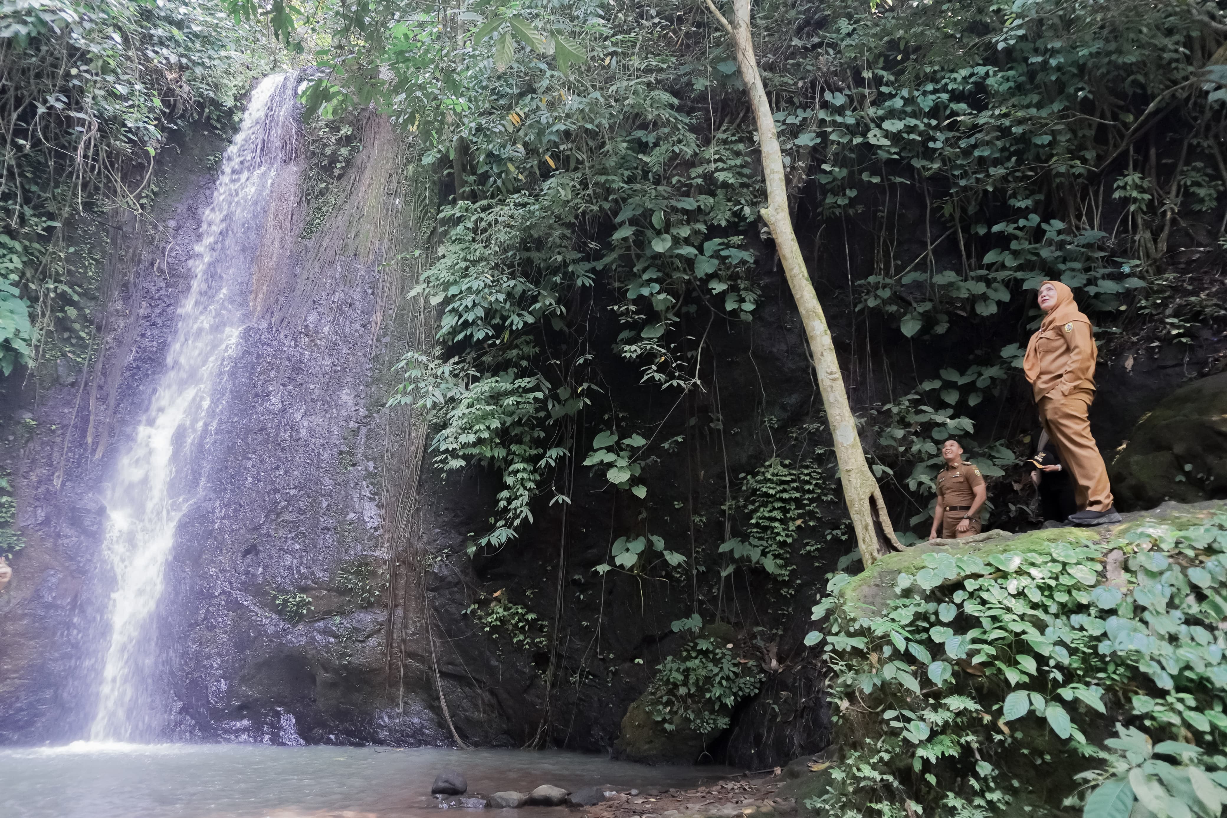 Pemkot Bandar Lampung akan Kembangkan Potensi Wisata Air Terjun Taman Sehati