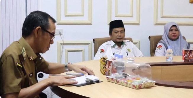 Wabup Lampung Utara Bahas Doa Bersama Lintas Agama