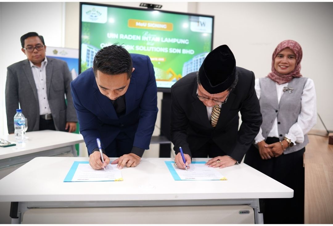 UIN Raden Intan Lampung Jalin Kerja Sama dengan Onework Solutions Malaysia