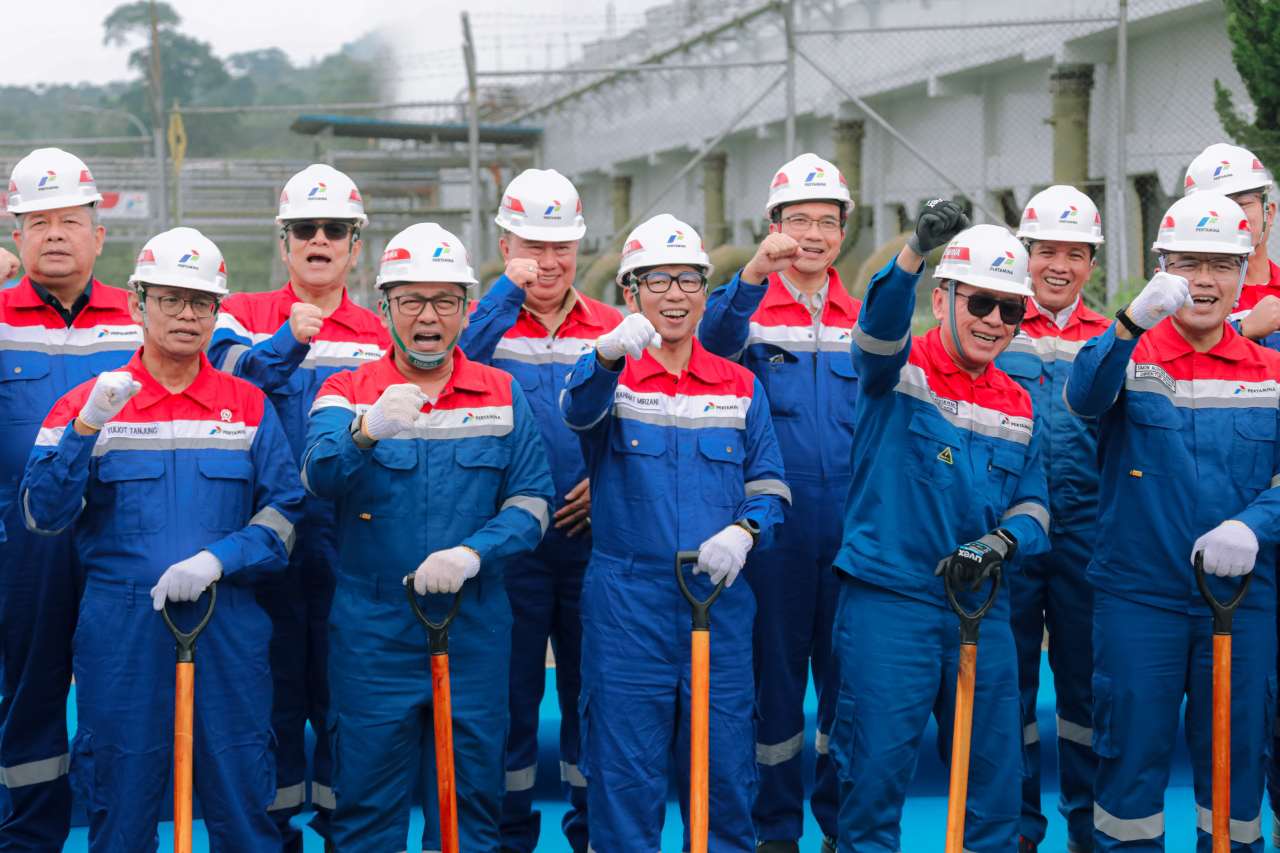 Gubernur Lampung dan Dua Wamen Hadiri Groundbreaking Green Hydrogen Pilot Plant Ulubelu