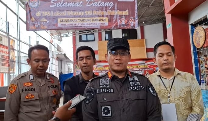 Sebanyak 323 Warga Binaan Rutan Kelas IIB Kotabumi Lampung Utara Mencoblos Di TPS 901