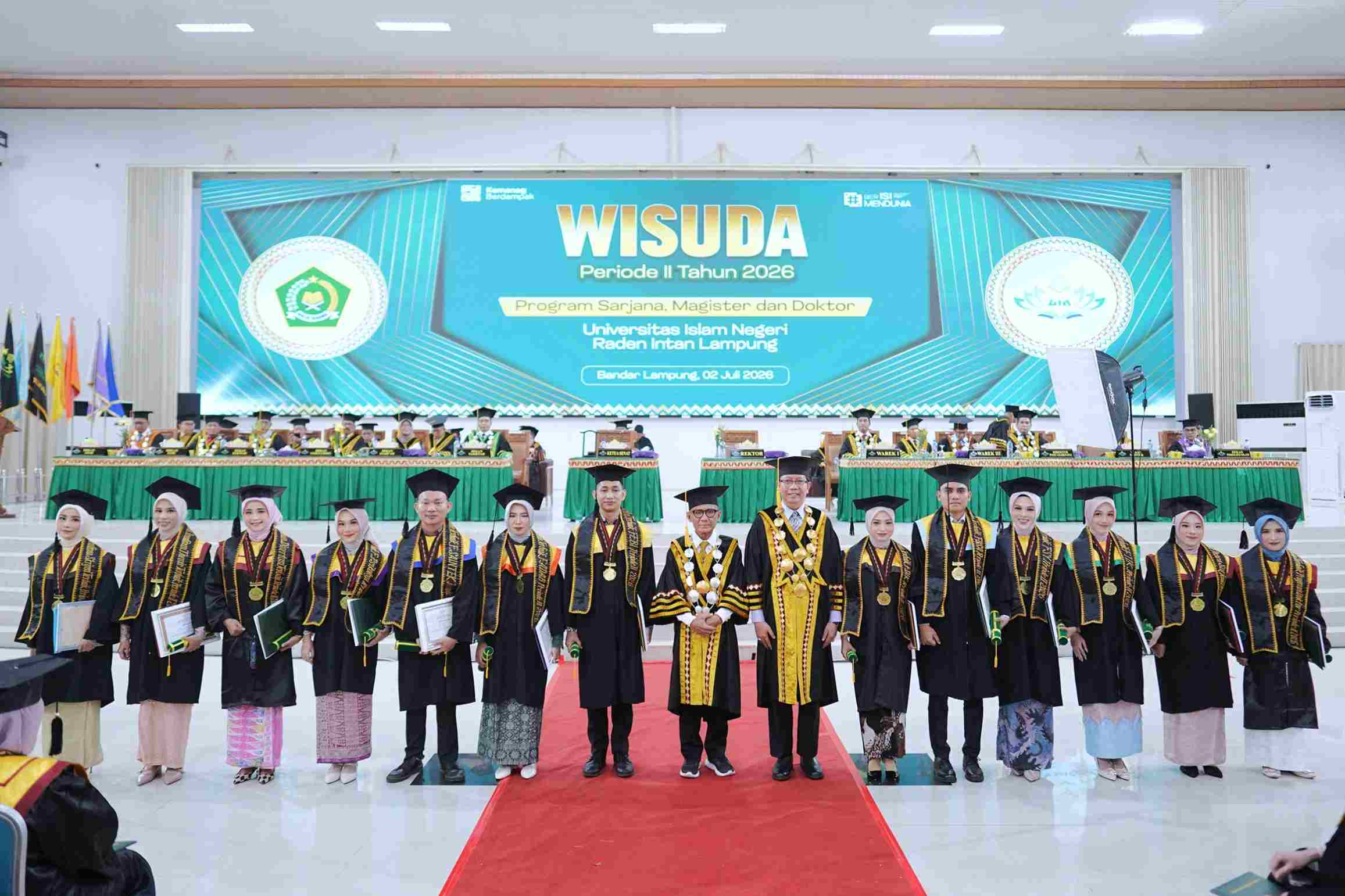 Wisuda Periode II 2026, Rektor UIN RIL Tekankan Kepedulian Lingkungan dan Kemanusiaan
