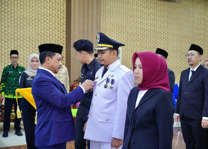 Penyegaran Birokrasi, Puluhan Pejabat Pringsewu Dilantik