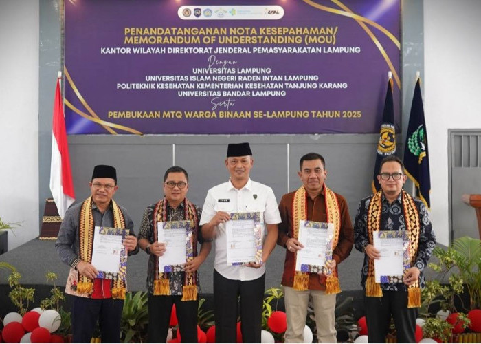 UIN Raden Intan Jalin Kerja Sama dengan Kanwil Ditjen PAS Lampung