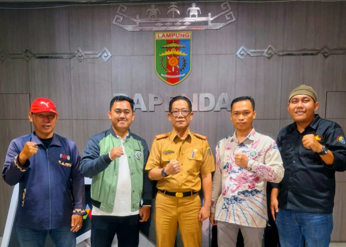 PW IWO Lampung Audiensi Bersama Kepala Bapenda