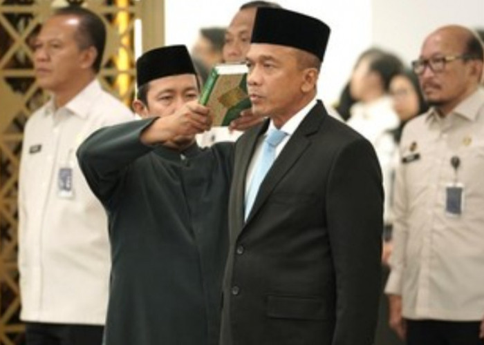 Komjen Pol Rudi Setiawan Dilantik Sebagai Irjen Kemenimipas