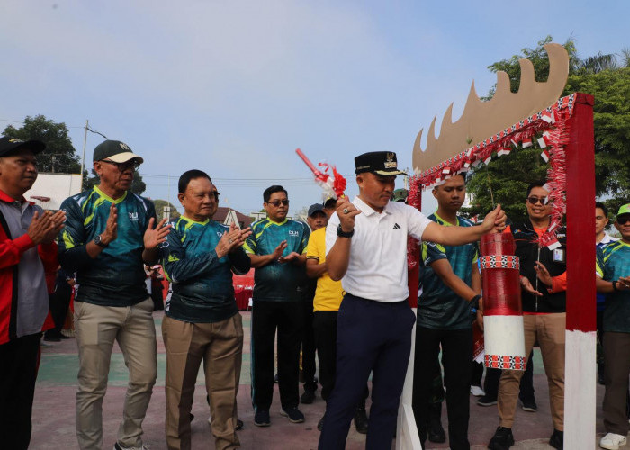 Bupati Lambar Canangkan Gerakan Asri, Gotong Royong Digelar Serentak Hingga ke Pekon