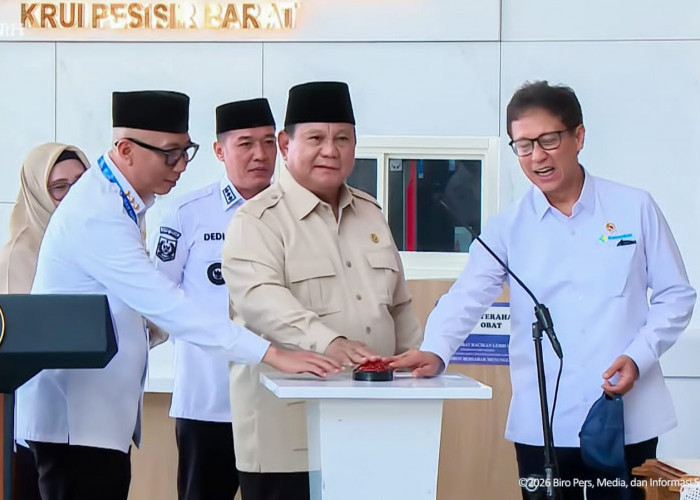 Gubernur Lampung Dampingi Presiden Prabowo Resmikan RSUD KH Muhammad Thohir Krui