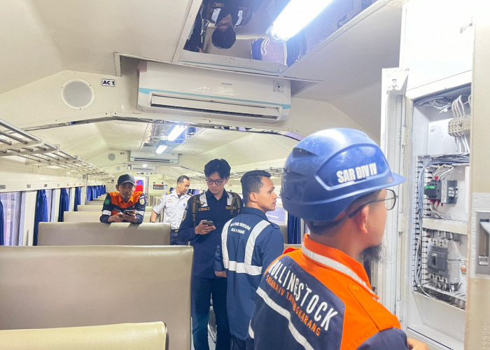 KAI Divre IV Tanjungkarang Lulus Ramp Check Kesiapan Angkutan Lebaran 2026