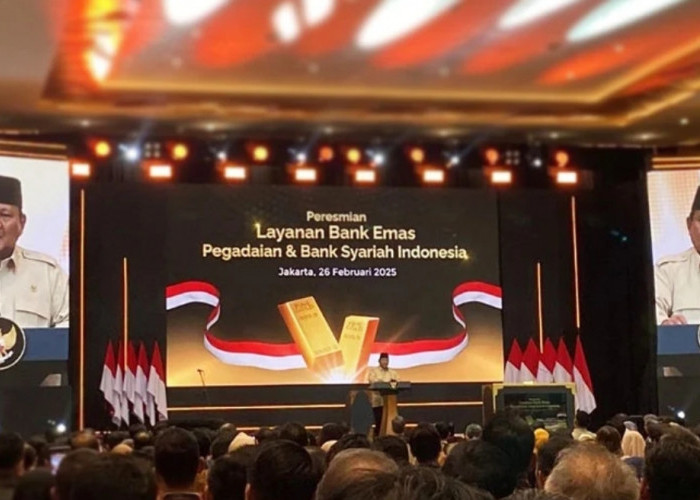 Presiden Prabowo Luncurkan Layanan Bank Emas, OJK Harap Pengembangan Ekosistem Bulion Majukan Ekonomi Nasional