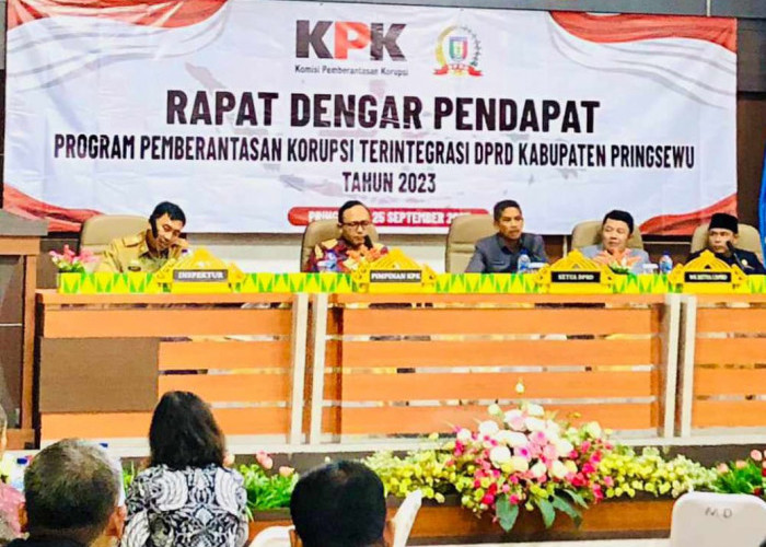 KPK Supervisi Pemkab dan DPRD Pringsewu