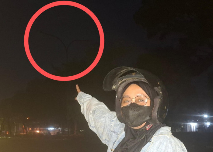 Puluhan PJU di Jalan Jenderal Sudirman Kota Metro Mati, Beberapa Rusak