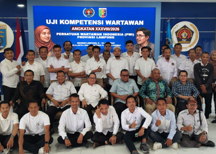 31 Wartawan Lampung dinyatakan Kompeten di UKW PWI Ke 38 Tahun 2026