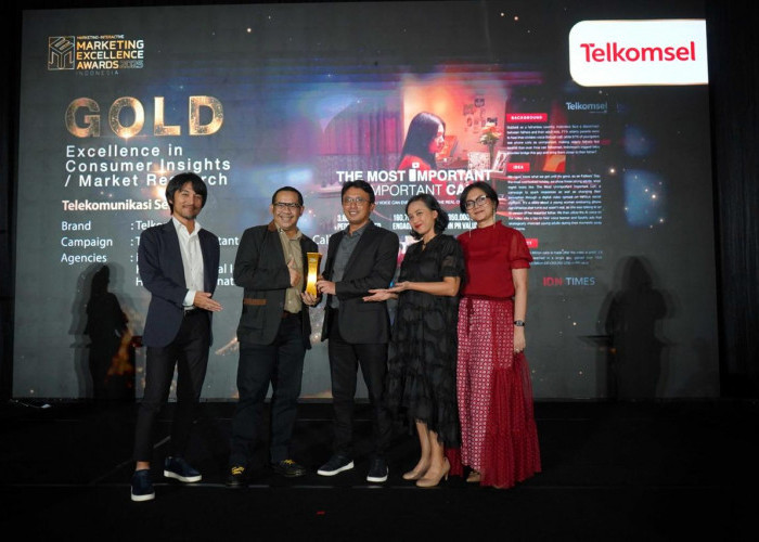 Telkomsel Raih 5 Penghargaan pada Marketing Excellence Awards 2025