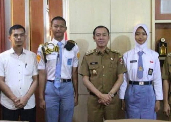 Wabup Lampung Utara Lepas Dua Paskibraka Wakili Daerah Tingkat Provinsi Lampung 