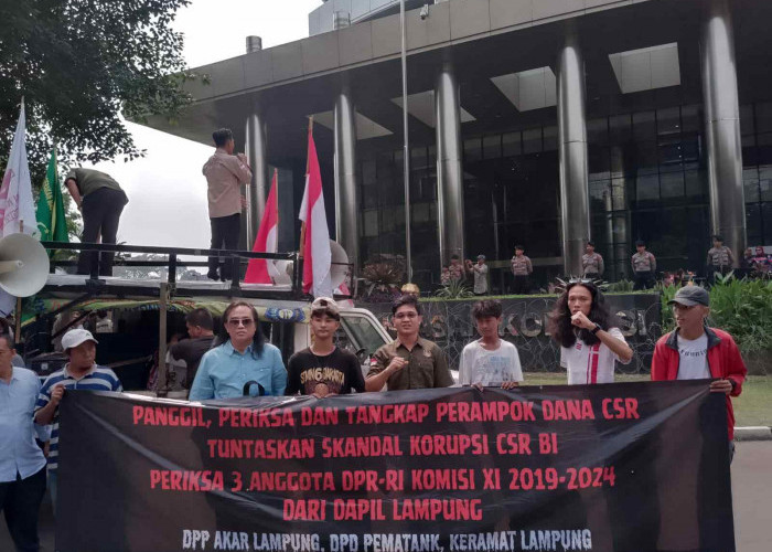 CSR BI : Triga Lampung Desak KPK Periksa bupati Lampung Timur Ela Siti Nuryamah