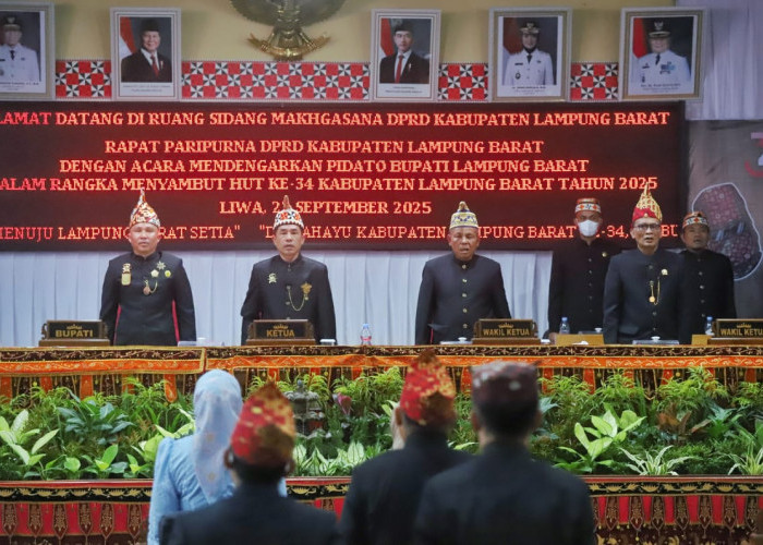 HUT Ke 34 Lambar, Parosil Ingin Lampung Barat lebih maju, sejahtera, dan Berdaya Saing