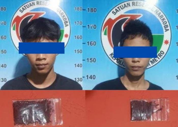 Polisi Tangkap Pengguna Sinte, Dua Pelaku Masih 17 Tahun
