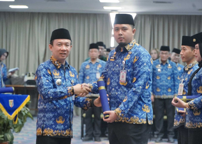 405 ASN Dilantik, Pemprov Lampung Tekankan Birokrasi Adaptif dan Berintegritas