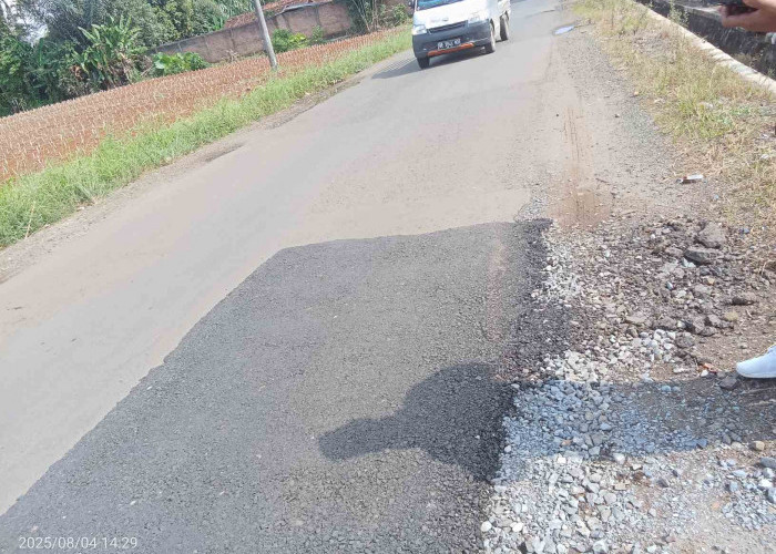 Rehab Pemeliharaan Jalan Tanjung Kari-Negeri Tua Terkesan Asal Jadi