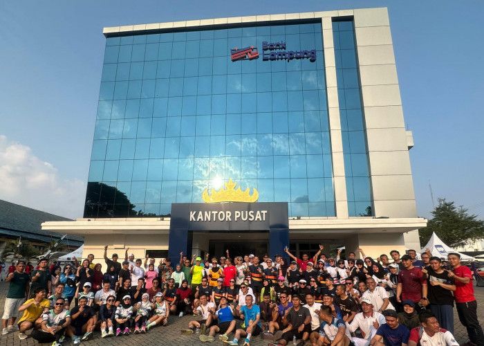 Bicara Pembangunan Perekonomian Lampung Sambil Olahraga, BI & OJK Apresiasi Bank Lampung Fun Run