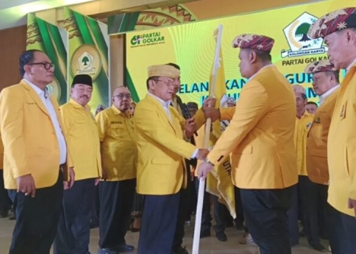 Arnando Ferdiansyah Resmi Pimpin Golkar Lampura