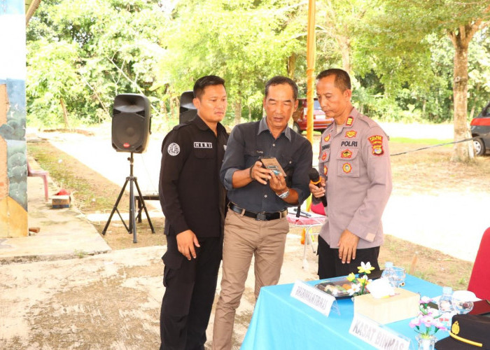 Polres Lampura Gencarkan Sosialisasi Call Center 110, Tekankan Layanan Darurat Gratis