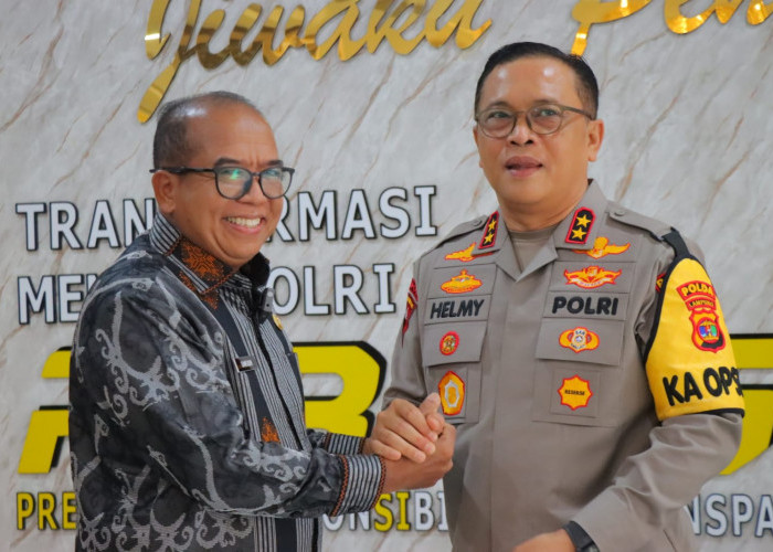 Kapolda Sambut Hangat Kunker Pj Gubernur Lampung