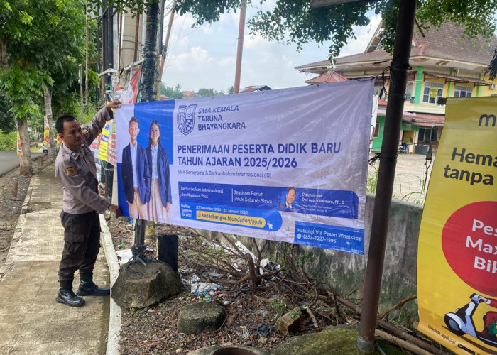 Polres Lampung Utara Gencarkan Sosialisasi Penerima Siswa Baru SMA Kemala Taruna Bhayangkara