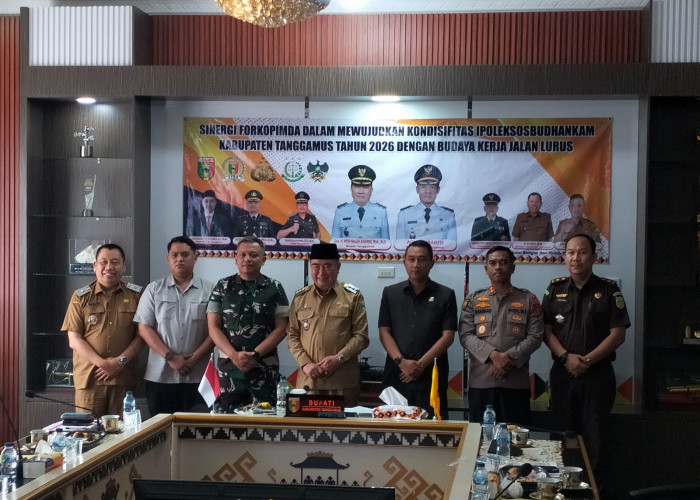 Penataan Tambang Pasir Semaka Jadi Pembahasan Forkopimda Tanggamus