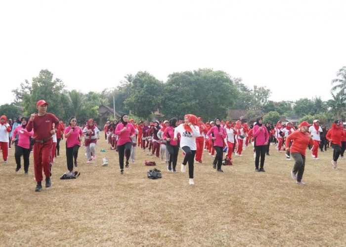 Germas Sukses, Ketua YJI Puji Kecamatan Natar