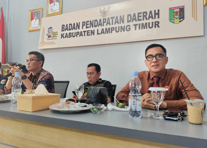 Bapenda Lamtim Paparkan PAD, PWI dan IWO Dorong Pengawasan