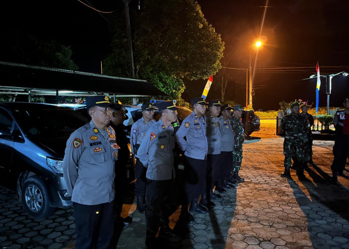 Jaga Kamtibmas Jelang Kunker Presiden Prabowo, Polres Lampung Utara Gelar Patroli 