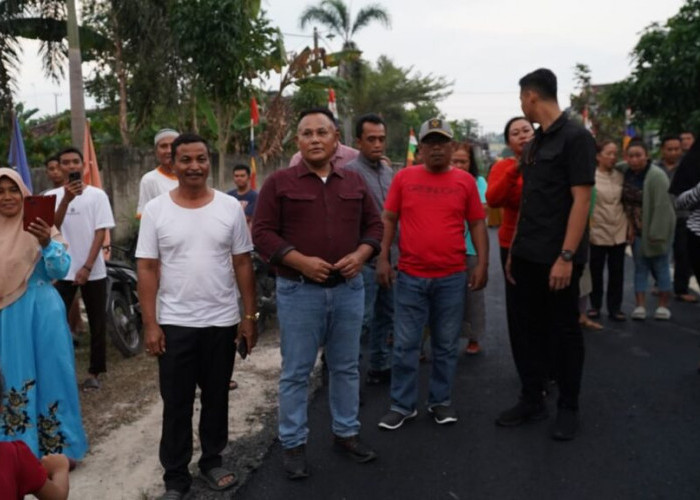 Bupati Nanang Realisasikan Janji Pembangunan Jalan Sripendowo Ketapang