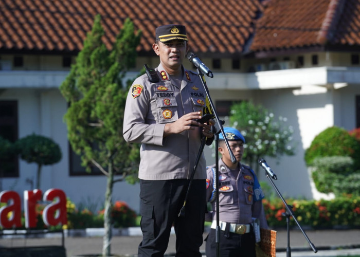 Kapolres Lampung Utara Ingatkan Anggotanya Jauhi Narkoba