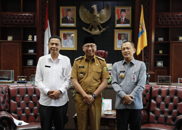 Gubernur Mirza Terima Kunnker Kanwil Hukum dan Kanwil HAM, Pasca Perubahan Nomenklatur 