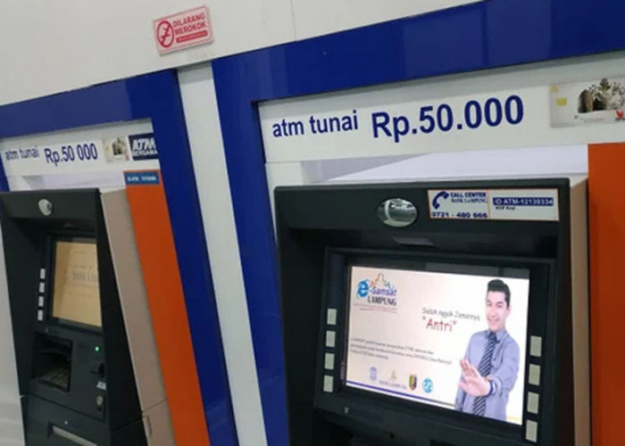ATM Offline Tanpa Pemberitahuan, Nasabah Bank Lampung Kecewa