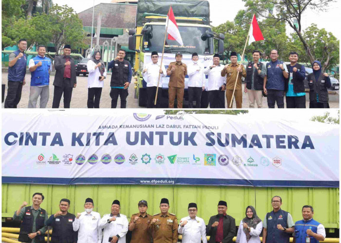 Relawan LAZ DF Menembus Banjir, Menjaga Asa di Aceh Tamiang 