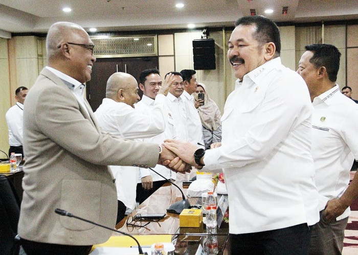 Jaksa Agung Terima Kunjungan Ketum PWI Pusat Beserta Jajaran