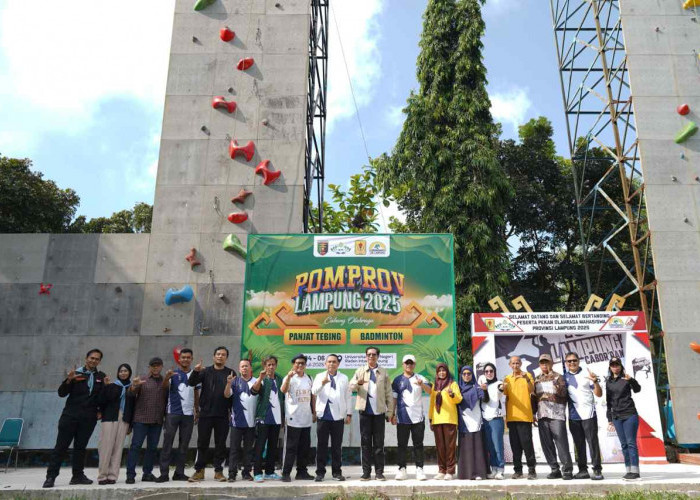 UIN Raden Intan Jadi Tuan Rumah POMPROV 2025.Untuk Cabor Panjat Tebing dan Bulu Tangkis