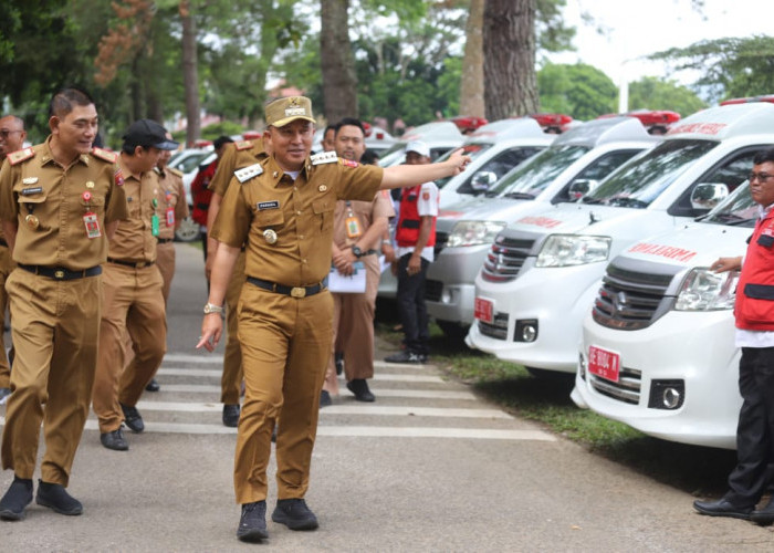 Jelang Idul Fitri, Pemkab Lambar Siagakan Puluhan Ambulans