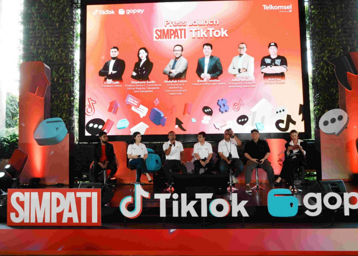 Telkomsel, TikTok dan GoPay Wujudkan Sinergi Perluas Inklusi Digital Indonesia dengan Luncurkan SIMPATI TikTok