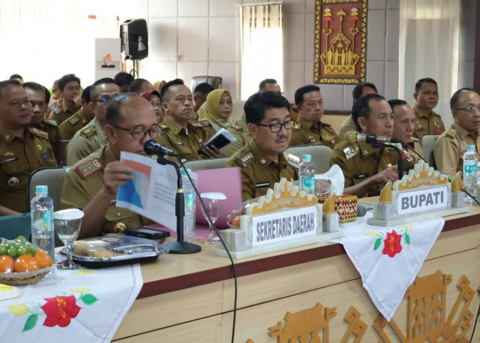 Pemkab Lampura Gelar Rakor Program Pemberantasan Korupsi