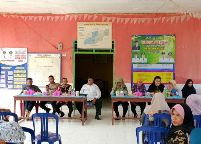 Sinergi Lintas Unsur, Desa Sukajaya Perkuat Langkah Cegah dan Tekan Stunting