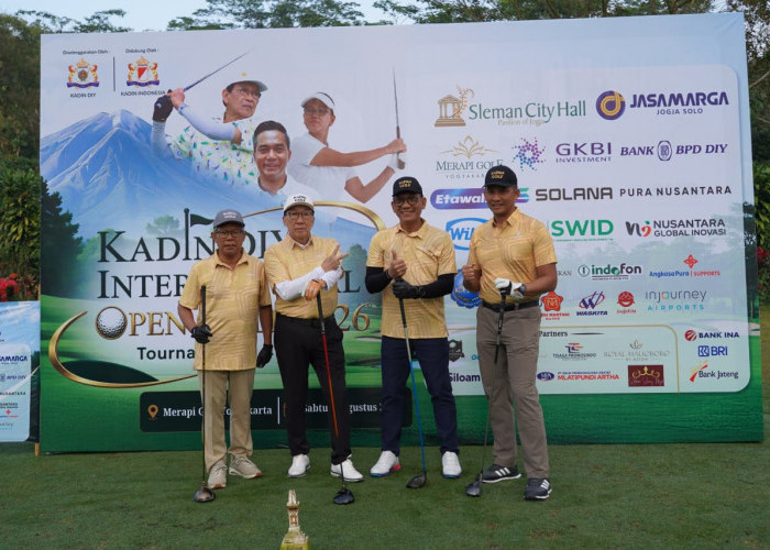Danrem 072/Pamungkas Hadiri Turnamen Golf Internasional KADIN DIY, Perkuat Sinergi Bisnis dan Investasi