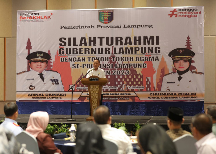 Pemprov Gelar Silaturahmi Dengan Tokoh Agama se-Provinsi Lampung