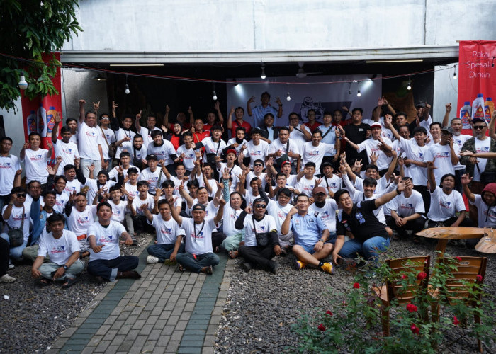 Federal Oil™ Gelar Feders Gathering,   Bantu Pengendara Matic Hadapi Panas Lampung